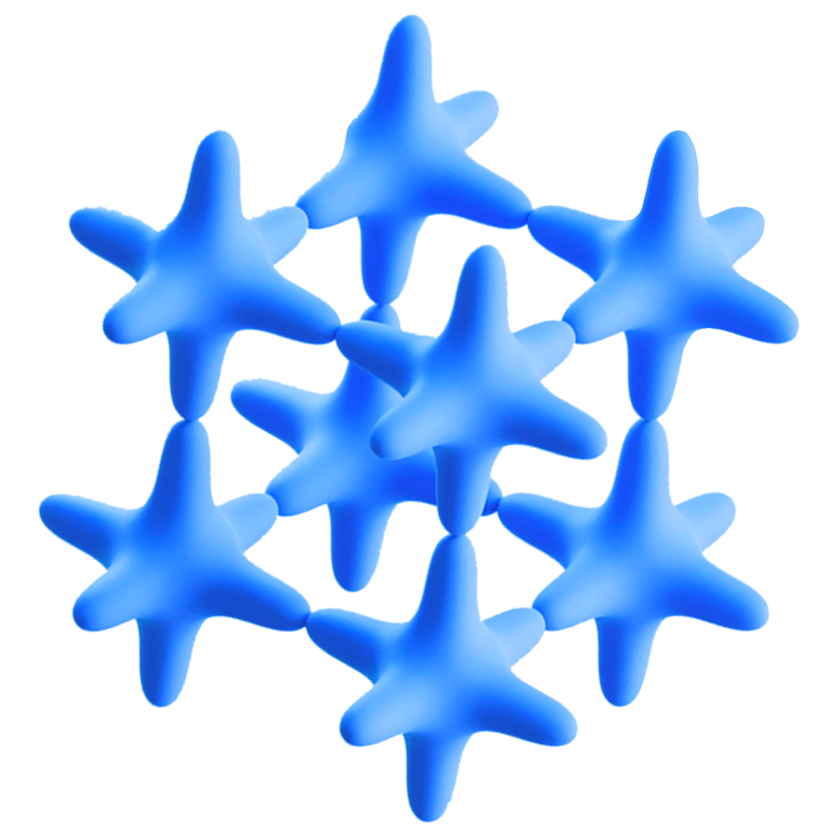 Blue shape